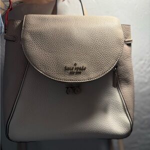 Kate Spade Elegant Cream Backpack
